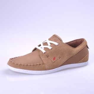 Boxfresh Keel Combo Schuhe Sneaker taupe red beige